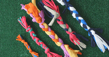 Diy braided dog outlet toy